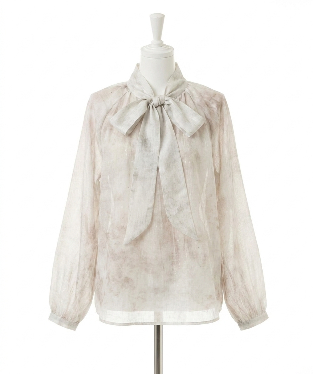 NEW ESQUALO billa raglan shawl collar blouse in off white